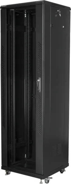 Armario Lanberg Rack 19" 42U 600X600 Flat Pack Black Negro