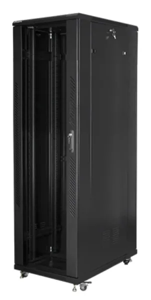 Armario Lanberg Rack 19" 42U 800X1000 Flat Pack Black Negro