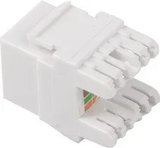 Conector keystone lanberg cat 6 utp rj45 180 grados
