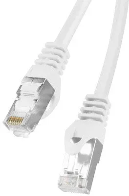 Cable Red Lanberg Latiguillo Cat.6 Ftp 0.5M Blanco Fluke  Passed
