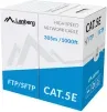 Bobina Cat.5E Lanberg Ftp Rj45 Solido Cobre Fluke Tested Awg24 305M Gris