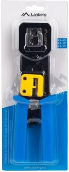 Crimpadora lanberg pass through rj45 - rj11 - rj12