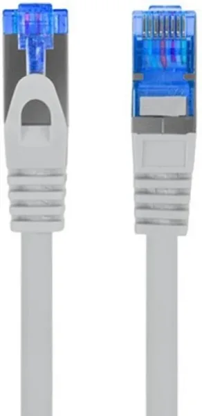 Cable red lanberg latiguillo cat.6a s - ftp lszh cca 0.5m gris fluke  passed