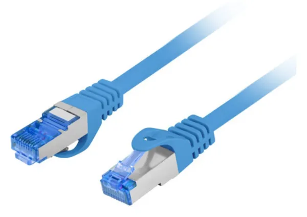 Cable Red Lanberg Latiguillo Cat.6A S/Ftp Lszh Cca 1.5M Azul Fluke Passed