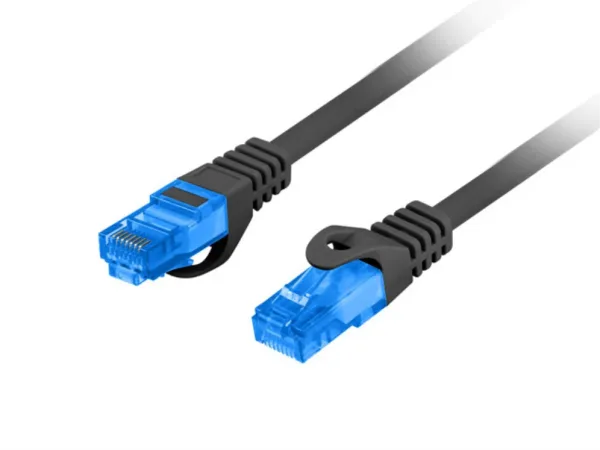 Cable red lanberg latiguillo cat.6a s - ftp lszh cca 3m negro fluke passed