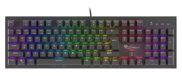 Teclado Gaming Genesis Thor 300 RGB Us Layout