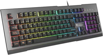 Teclado Gaming Genesis Rhod 500 USB Retroiluminado Aluminio