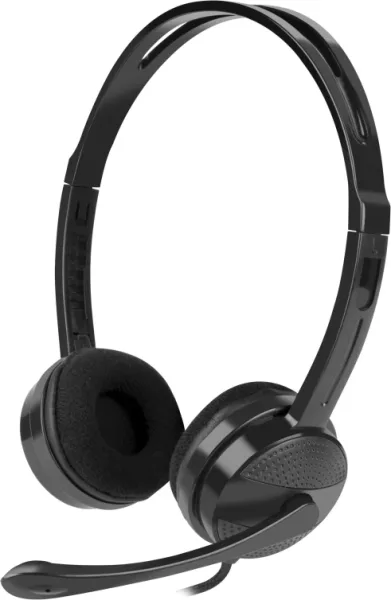 Auriculares Natec Canary Go Negro Microfono Alambrico Jack 3.5Mm