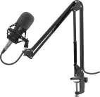 Microfono Genesis Radium 300 Studio Xlr con Brazo Filtro Pop