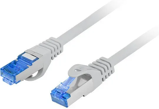 Cable red lanberg latiguillo cat.6a s - ftp lszh cca 10m gris fluke passed