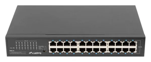 Switch Lanberg 24 Puertos Gigabit Ethernet Rack 19"