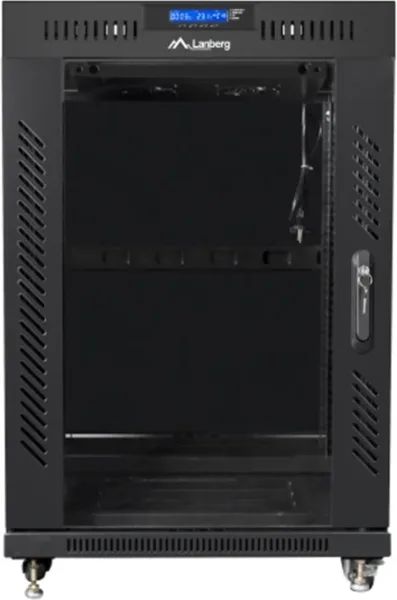 Armario lanberg rack 19 pulgadas 15u 600x600 negro