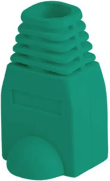 Funda protectora lanberg plb - 1000 - g para conector rj45 pack de 100 unidades verde