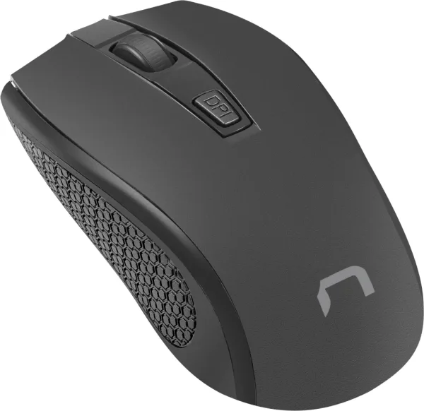 Raton Natec Jay 2 1600Dpi Optical Negro Rf Inalambrico Pilas