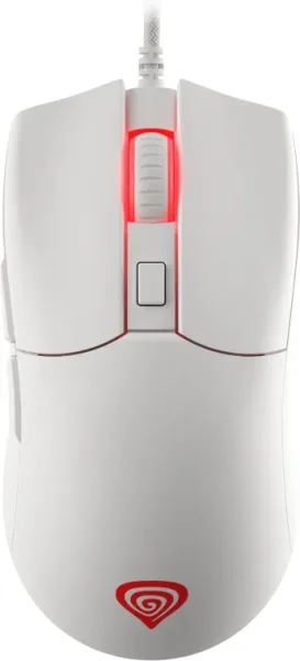 Raton Gaming Genesis Krypton 750 RGB Sensor Pmw3333 8000 Dpi Blanco