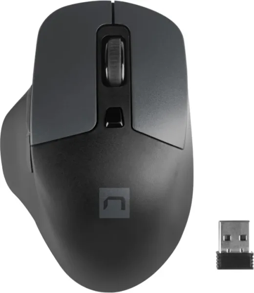 Raton Natec Blackbird 2 Silent 1600Dpi Negro Rf Inalambrico Pilas