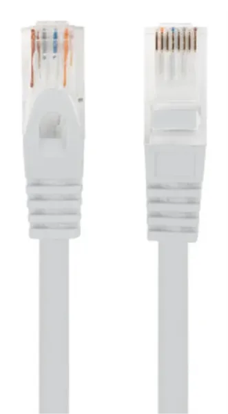 Cable Red Lanberg Latiguillo Cat.6 Utp Lszh Cu 0.5M Gris Fluke  Passed