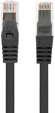 Cable Red Lanberg Latiguillo Cat.6 Utp Lszh Cu 10M Negro Fluke  Passed