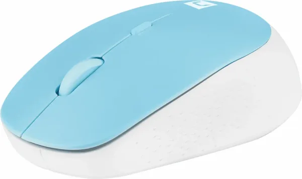 Raton Natec Harrier 2 Optico 1600Dpi Azul/Blanco Bluetooth Pilas
