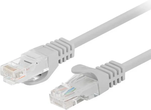 Cable red lanberg latiguillo cat.6 u - utp 7.5m gris fluke passed