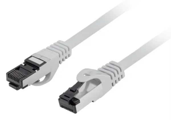 Cable Red Lanberg Latiguillo Cat.8.1 S/Ftp Lszh Cu 1M Gris Fluke Passed