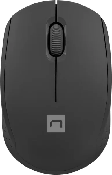 Raton Natec Stork Optico 1600 Dpi Negro Rf Inalambrico Pilas