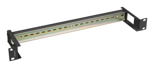 Carril de Montaje Din Lanberg 1U Ts-35 para Rack 19" Negro