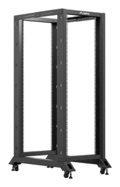 Armario Lanberg Abierto Rack 19" 32U 600X1000 Negro