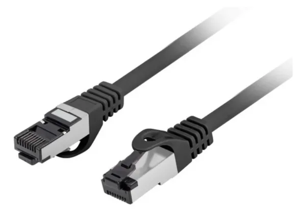 Cable Red Lanberg Latiguillo Cat.8.1 S/Ftp Lszh Cu 3M Negro Fluke Passed