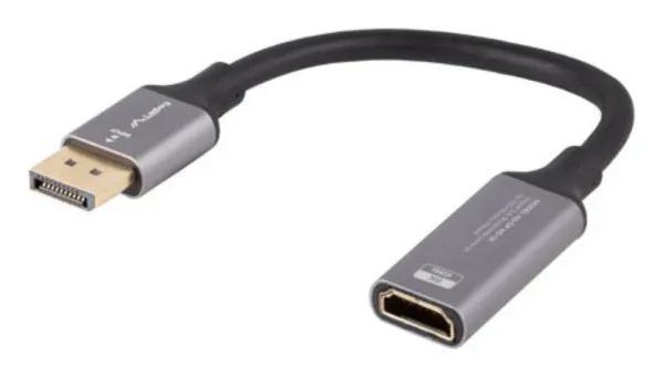 Adaptador 8K DisplayPort a HDMI lanberg 20cm -  macho - hembra
