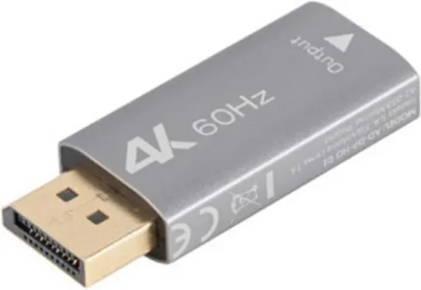 Adaptador 4K DisplayPort a HDMI lanberg macho - hembra