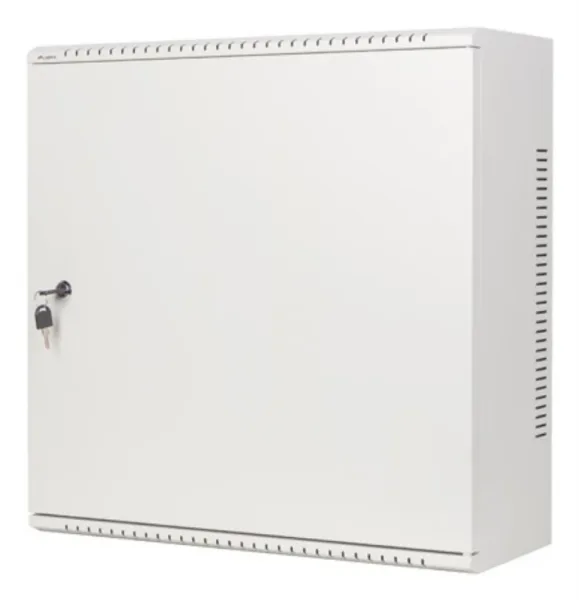 Armario Lanberg Mural Rack 19" 6U+3U 540X200 Bajo Perfil Gris Ensamblado