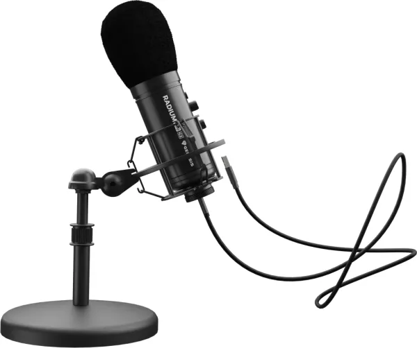 Microfono Genesis Radium 600 G2 Condensador Cardiode USB Sobremesa