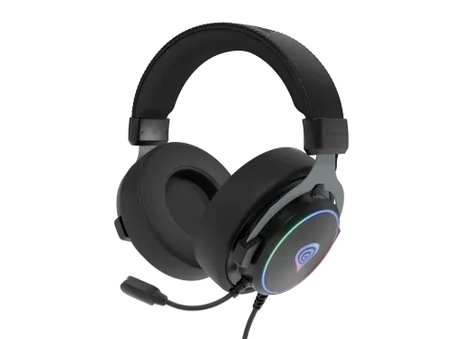 GENESIS Neon 764 Auriculares Alámbrico Diadema Juego USB tipo A Negro