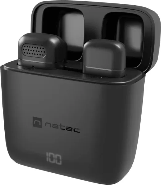 Microfono para Smartphone Natec Hopper Lavalier Wireless Lightning