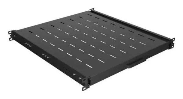 Bandela Lanberg Deslizante 1U 445X500Mm Hasta 35Kg Rack 19" Negro