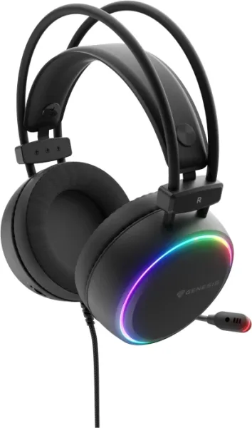 Auriculares Gaming Genesis Neon 613 G2 2.0 RGB Negro
