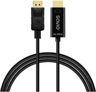 Cable Dp a HDMI Savio Cl-189 4K 60Hz