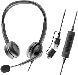 Auriculares Axtel Flow Stereo USB-C + USB-A