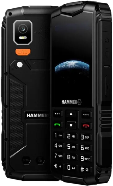 Telefono movil rugerizado hammer horizon 2.4 pulgadas -  2mpx -  4g