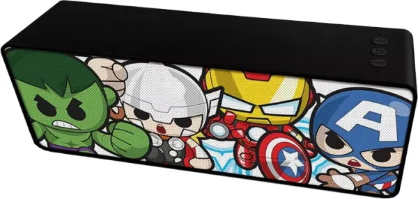 Altavoz ert group Bluetooth portatil licencia marvel multicolor 10w 2.1
