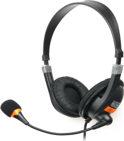 Auriculares Natec Drone Negro Microfono Alambrico Jack 3.5Mm