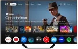 Televisión QLED Smart Tech 55  Google V5 55Qg06K2