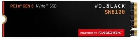 Disco SSD SanDisk WD Black SN8100 2TB/ M.2 2280 PCIe Gen5/ Full Capacity