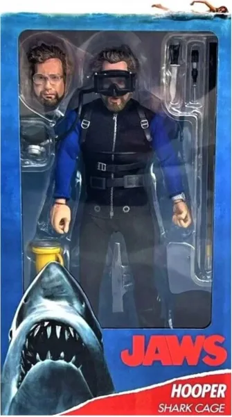 Figura neca tiburon jaws scale clothed matt hooper