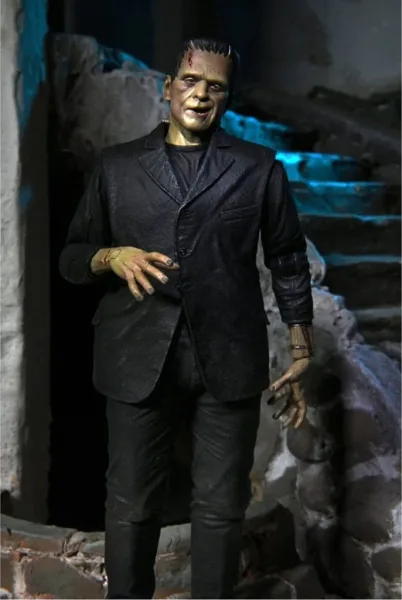 Figura neca ultimate frankenstein monster (color) 18 cm universal monsters scale action