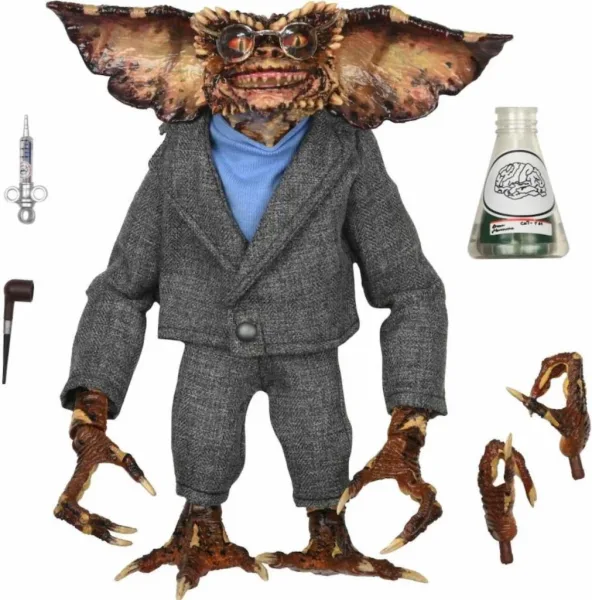 Figura neca scale action ultimate brain gremlin gremlins 2