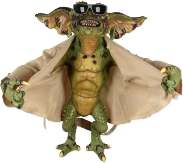 Figura neca gremlins gremlin flasher con gabardina version real