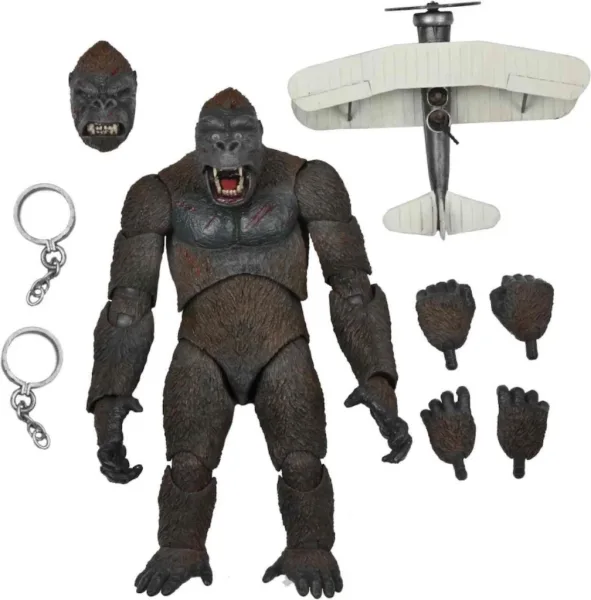 Figura neca king kong (concrete jungle) scale action figure 20 cm