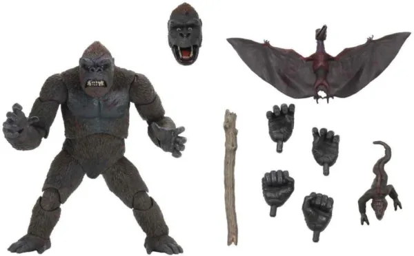 Figura neca king kong (skull island) scale action figure 20 cm